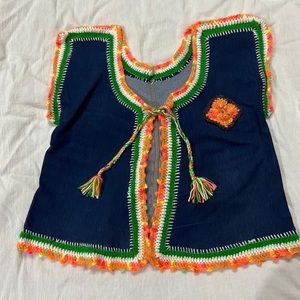 Denims tricolor jacket